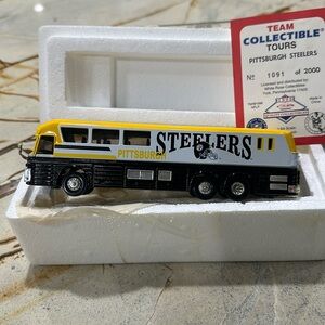 Steeler collectible Tour Bus